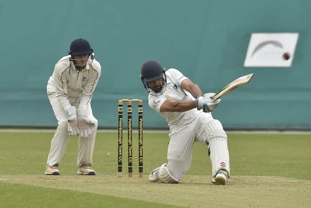Mohammed Danyaal in action.