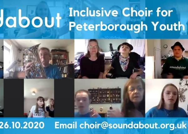 The Soundabout inclusive choir for Peterborough youth. EMN-200309-155524001