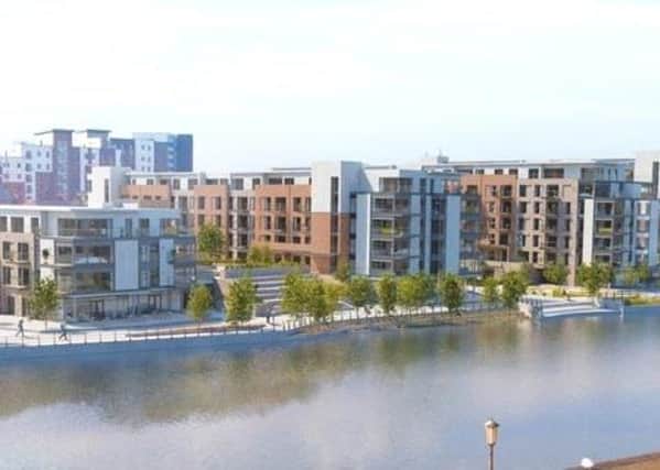 A CGI of how Fletton Quays will look when completed, where Government offices look likely to relocate. EMN-200309-172037001
