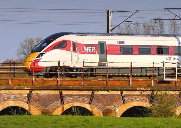 LNER services through Peterborough are increasing.
