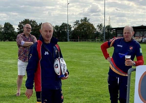 Borough clubman of the year John Sismey.