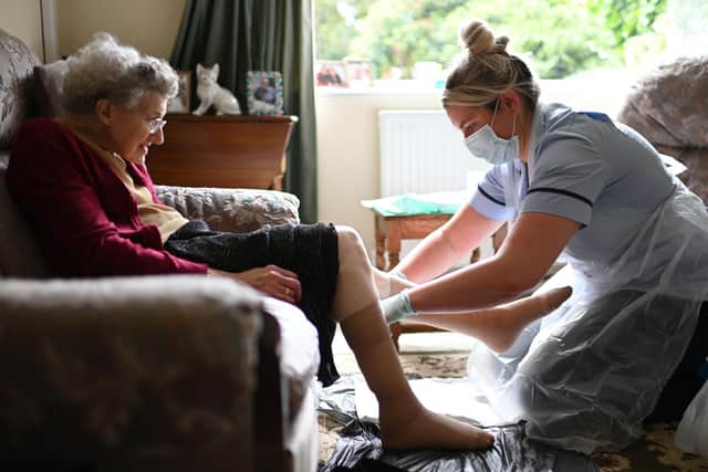 Support for care homes has improved. Photo: PA/Daniel Leal-Olivas EMN-200909-115320001