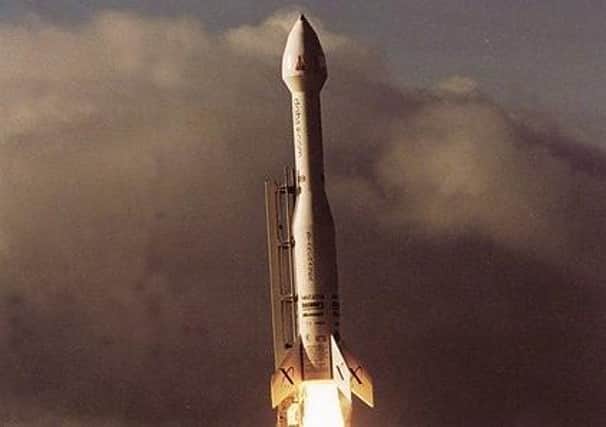 Nova 1 rocket in flight. Pic:  Starchaser Industries