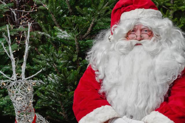 Santa at Dobbies.