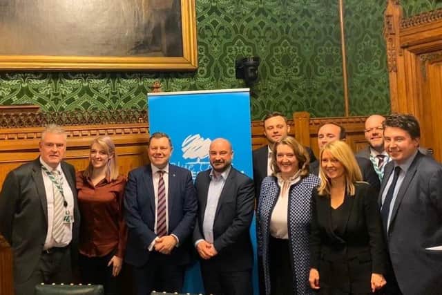 MPs and Police and Crime Commissioners in London as the new Police Covenant is made law. EMN-201009-152647001