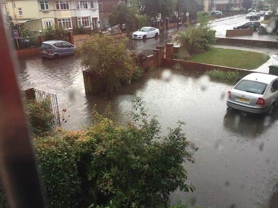 A number of streets were flooded this summer, including Thorpe Park Road