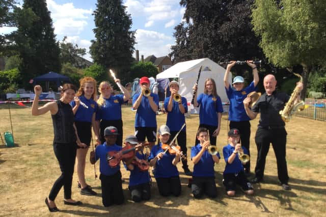 City of Peterborough Youth Ensemble with Music Leaders Rebecca Railton and David Parsons