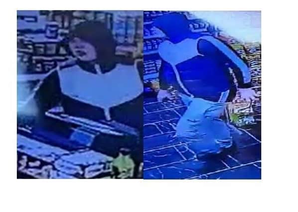 Police have issued CCTV images of a person they want to trace