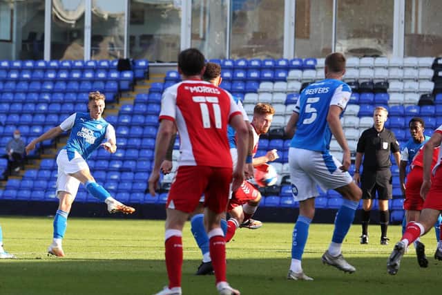 Jack Taylor hammers home Posh's late equaliser