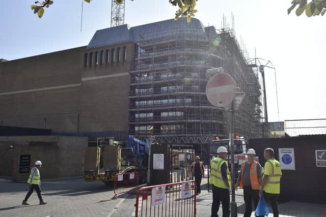 Works taking place to expand Queensgate