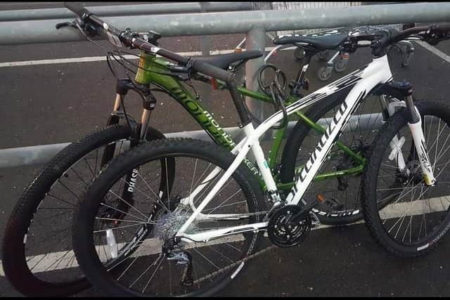 Police have issued this image of the stolen bike