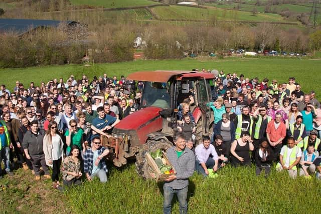 The employee owners at Riverford.
