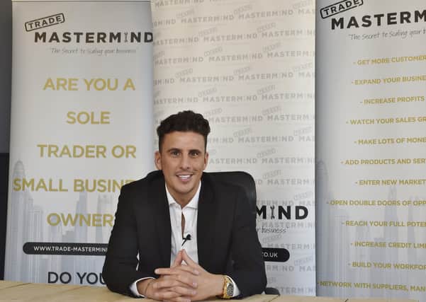 Joseph Valente with his new company Trade Mastermind in January 2020. EMN-200115-154253009