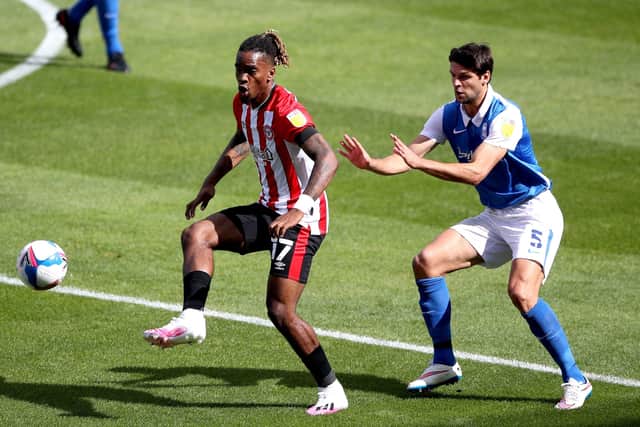 Ivan Toney in action for Brentford. Photo: Nick Potts PA Wire