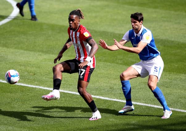 Ivan Toney in action for Brentford. Photo: Nick Potts PA Wire