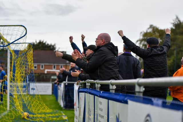 Peterborough Sports fans celebrate FA Cup success. Photo: James Richardson.