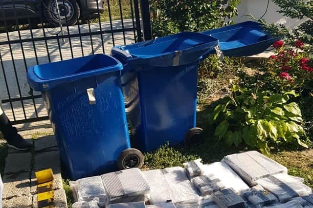 The books were found hidden in Romania