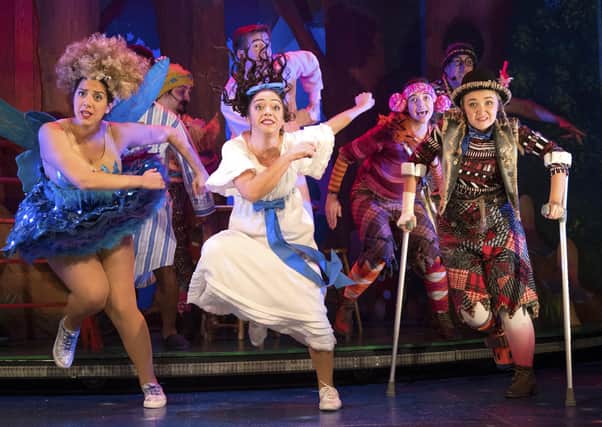 Peterborough is underfunded by Arts Council project grants according to latest figures. A scene from the touring theatre show Peter Pan Goes Wrong. Photo by Alastair Muir. SUS-200122-140026003