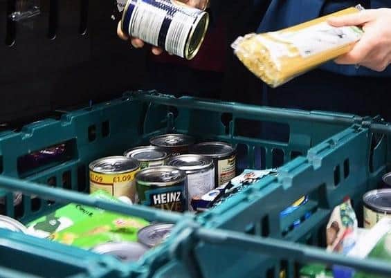 Food parcels are being offered in half term.