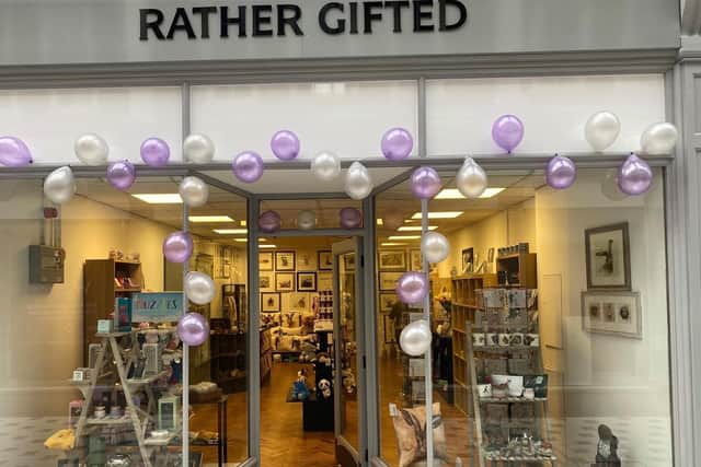 Rather Gifted in Westgate Arcade.