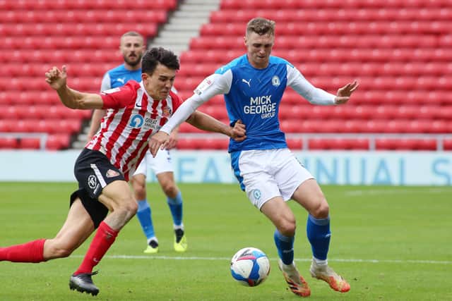 Jack Taylor in action for Posh. Photo: Joe Dent/theposh.com.