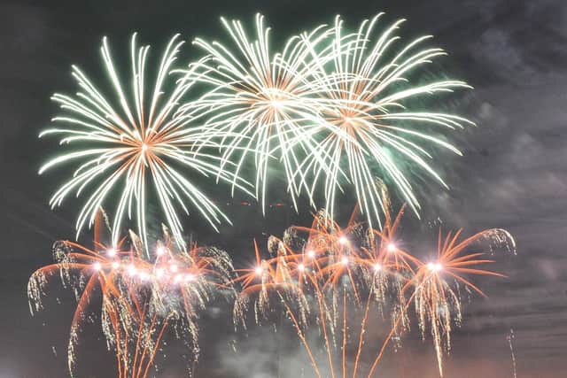 A drive-in fireworks display will be held at Peterborough's Showground on November 7.