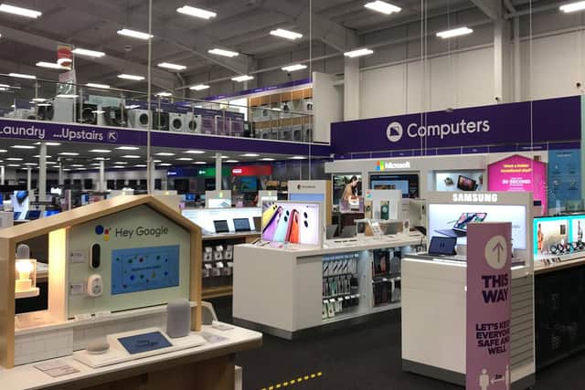 The new Currys PC World with Carphone Warehouse store.