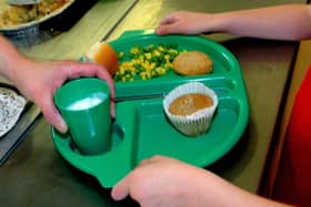 There is a call for the free school meal scheme to be widened. Photo: PA EMN-201016-083458001