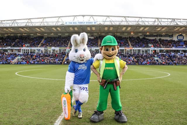 Peter Burrow and Princebuild mascot Peebey (Photo: Joe Dent)