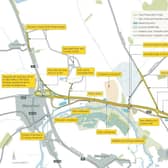The proposed A47 dualling scheme.