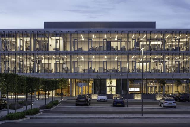 The exterior of the new British Sugar headquarters.