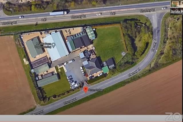 The Acorn Lodge site.
