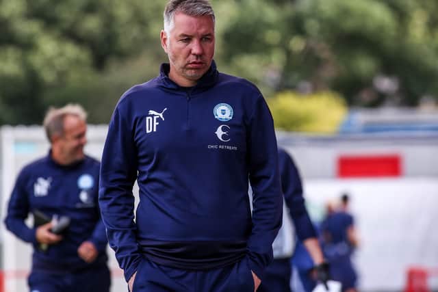 Posh boss Darren Ferguson.