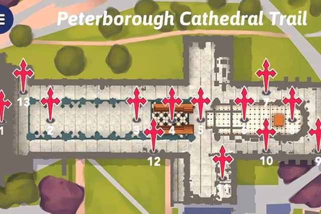 Peterborough Cathedral has updated its AR app.