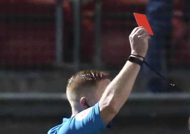 Show abusers the red card.