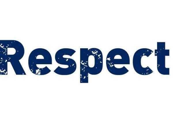 The FA's 'Respect' logo.