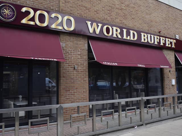 Interiors and exterior of 2020 World Buffet at New Road. EMN-200728-181541009
