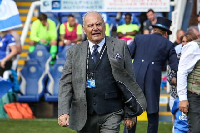 Peterborough United club legend Tommy Robson