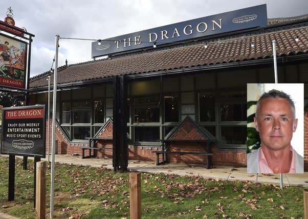 Darren Peachey, whose Venture Pubs company leases the Dragon a tWerrington