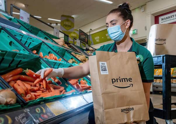 Morrisons has started a new partnership with Amazon.