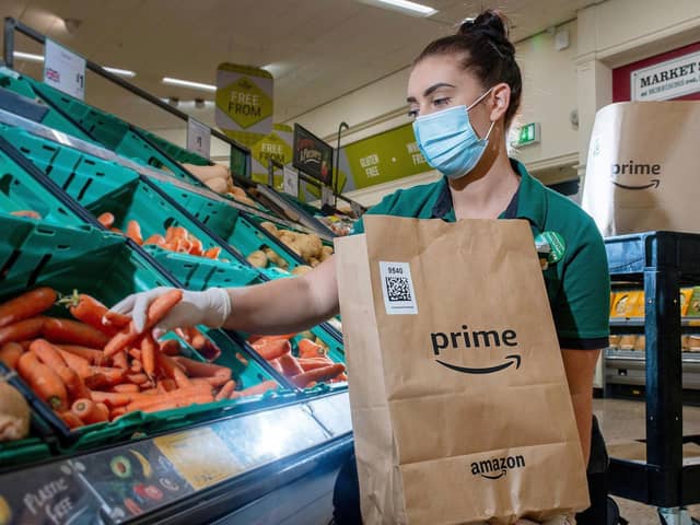 Morrisons has started a new partnership with Amazon.