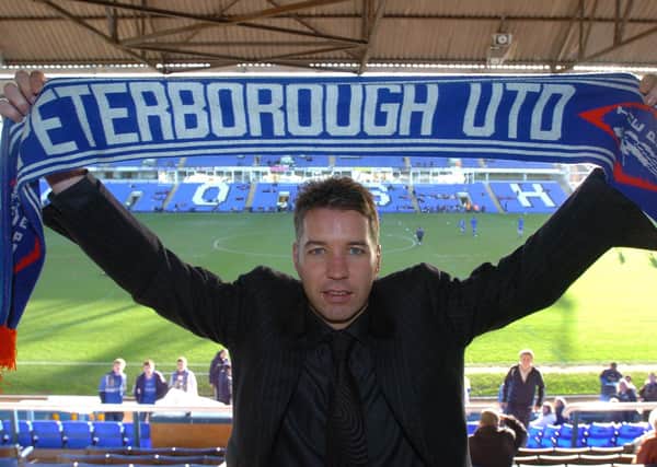 Darren Ferguson in 2007 after being appointed Posh boss for the first time.