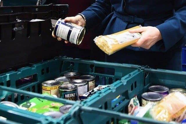 Food bank use in Peterborough has increased