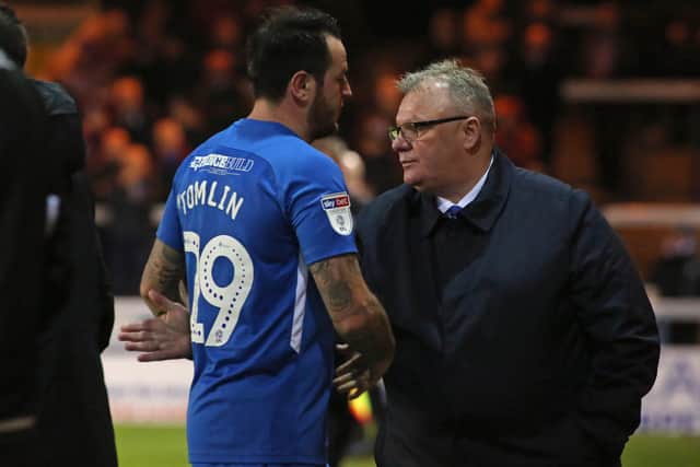 Former Posh boss Steve Evans.