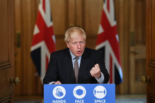 UK Prime Minister Boris Johnson.