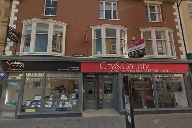 A planning application has been submitted for six flats in Cowgate. Photo: Google