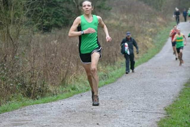 Sam Cullen was the first local lady home in a Frostbite League 'Virtual Race'.