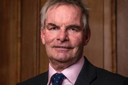 Coun Martin Hill, Leader of Lincolnshire County Council.