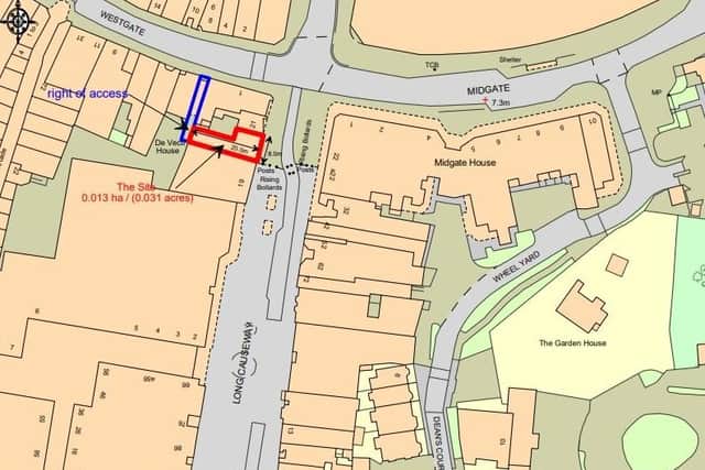 Vacant Peterborough city centre shop could become restaurant and flats