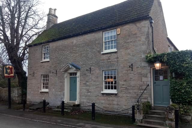 The Falcon Inn, at Fotheringhay - the Good Pub Guide 2021 Northamptonshire Dining Pub of the Year